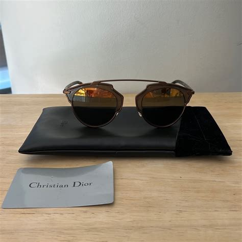 Dior So Real Tortoiseshell Sunglasses 